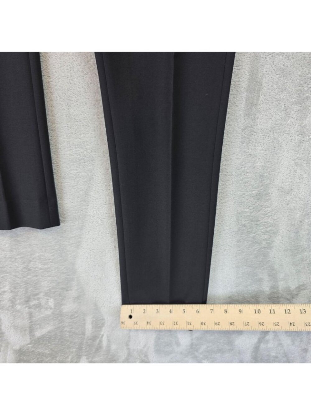 Banana Republic Ryan Dress Pants Womens 2 Petite Black Twill Stretch Work Office - Picture 12 of 13